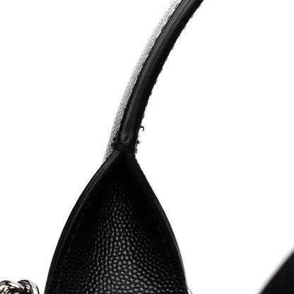 Chanel Caviar Small Studded Deauville Tote Black 13 of 13