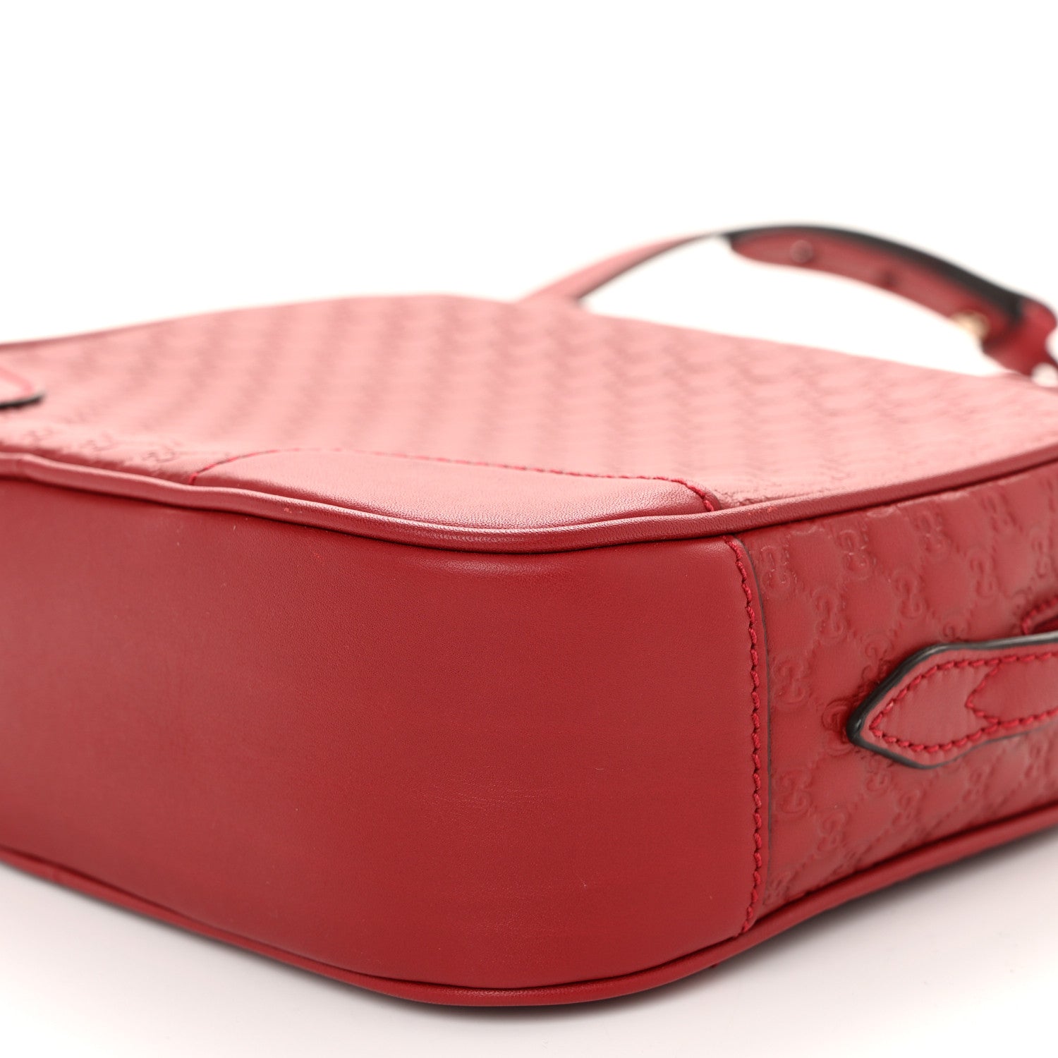 Gucci Microguccissima Mini Bree Messenger Bag Red 10 of 10