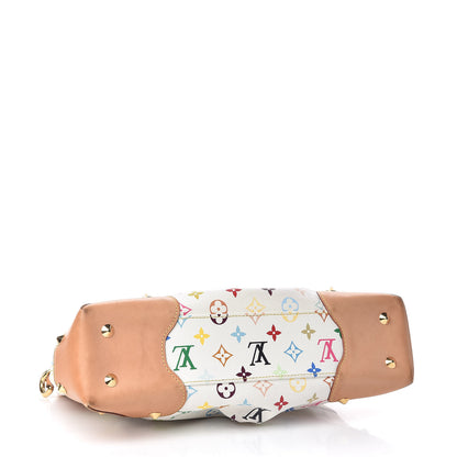 Louis Vuitton Monogram Multicolor Judy GM White 4 of 8