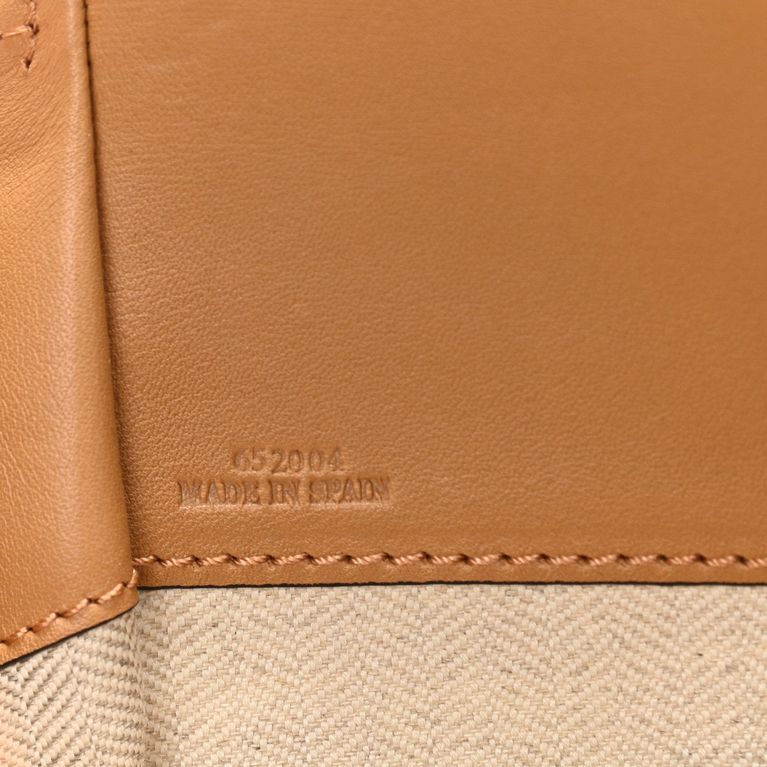Loewe Calfskin Mini Hammock Shoulder Bag Tan 6 of 9