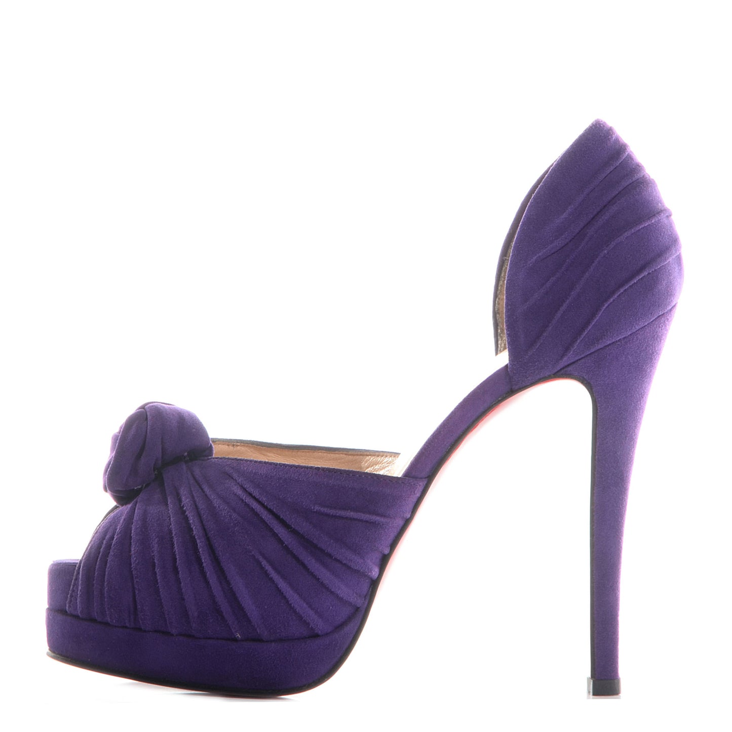 Suede Greissimo 120 Pumps 37 Purple