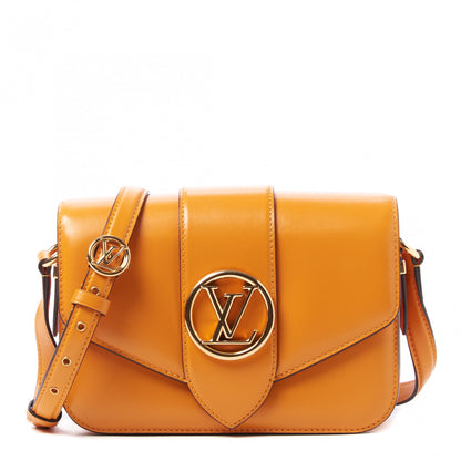 Louis Vuitton Smooth Calfskin Pont 9 Summer Gold 1 of 8