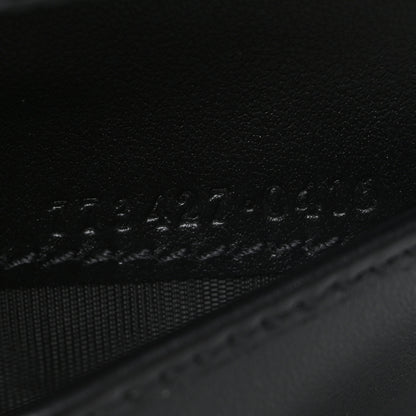 Gucci Calfskin Matelasse GG Marmont Card Case Wallet Black 8 of 8