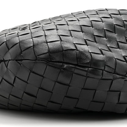 Bottega Veneta Nappa Intrecciato Teen Jodie Hobo Black 9 of 10