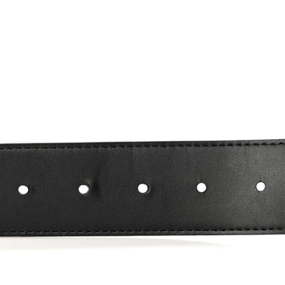 Louis Vuitton Calfskin Monogram 40mm LV Initiales Reversible Belt 95 38 Black 5 of 6