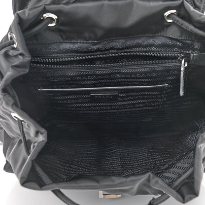 Prada Nylon Vela Medium Backpack Black 5 of 9