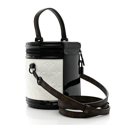 Louis Vuitton Monogram Patent Calfskin Cannes White 3 of 8