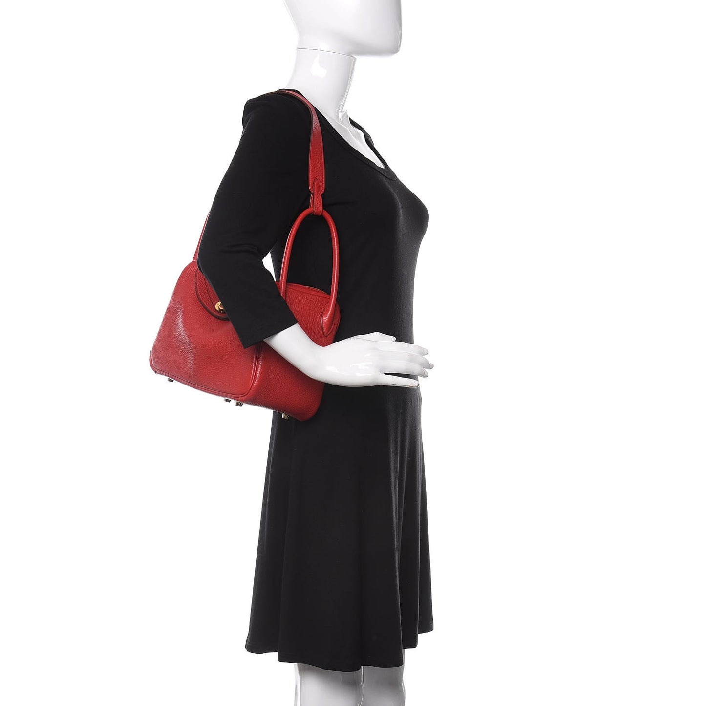 Taurillon Clemence Lindy 26 Rouge Casaque