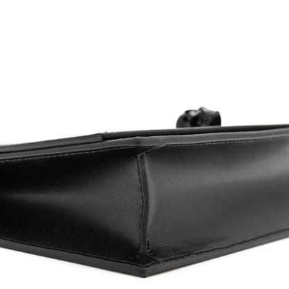Alexander McQueen Calfskin Mini Skull Chain Crossbody Bag Black 8 of 10