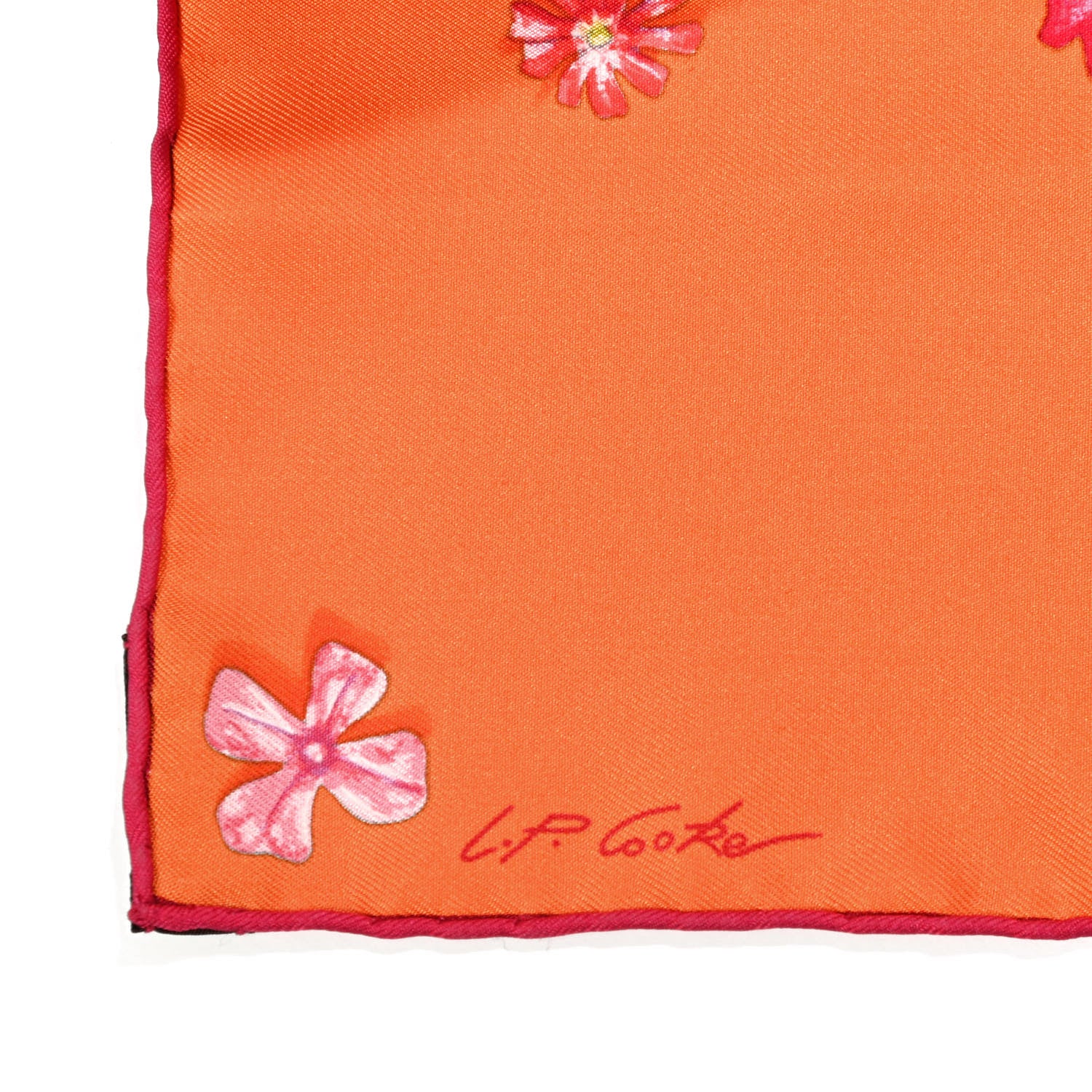 Hermes Silk Flower Power Scarf 90 6 of 6