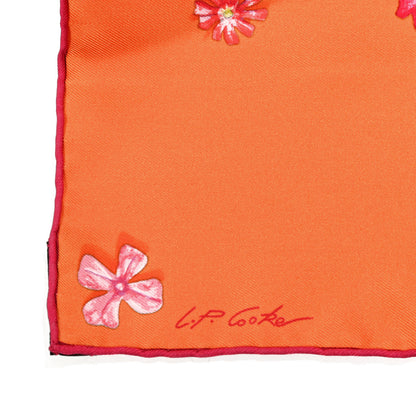 Hermes Silk Flower Power Scarf 90 6 of 6
