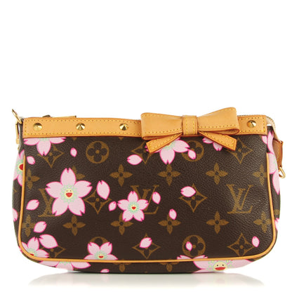Louis Vuitton Monogram Cherry Blossom Pochette Accessories Brown 1 of 7