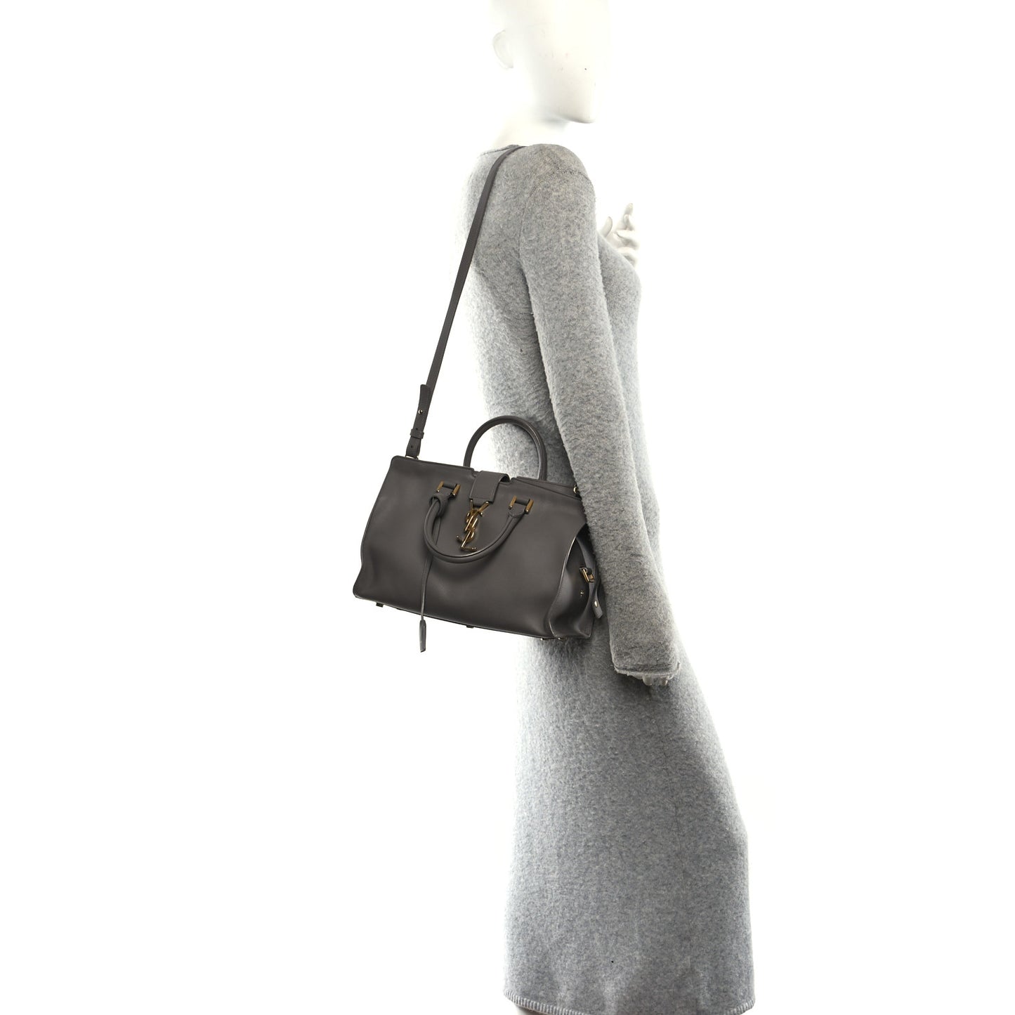 Calfskin Small Monogram Cabas Fog