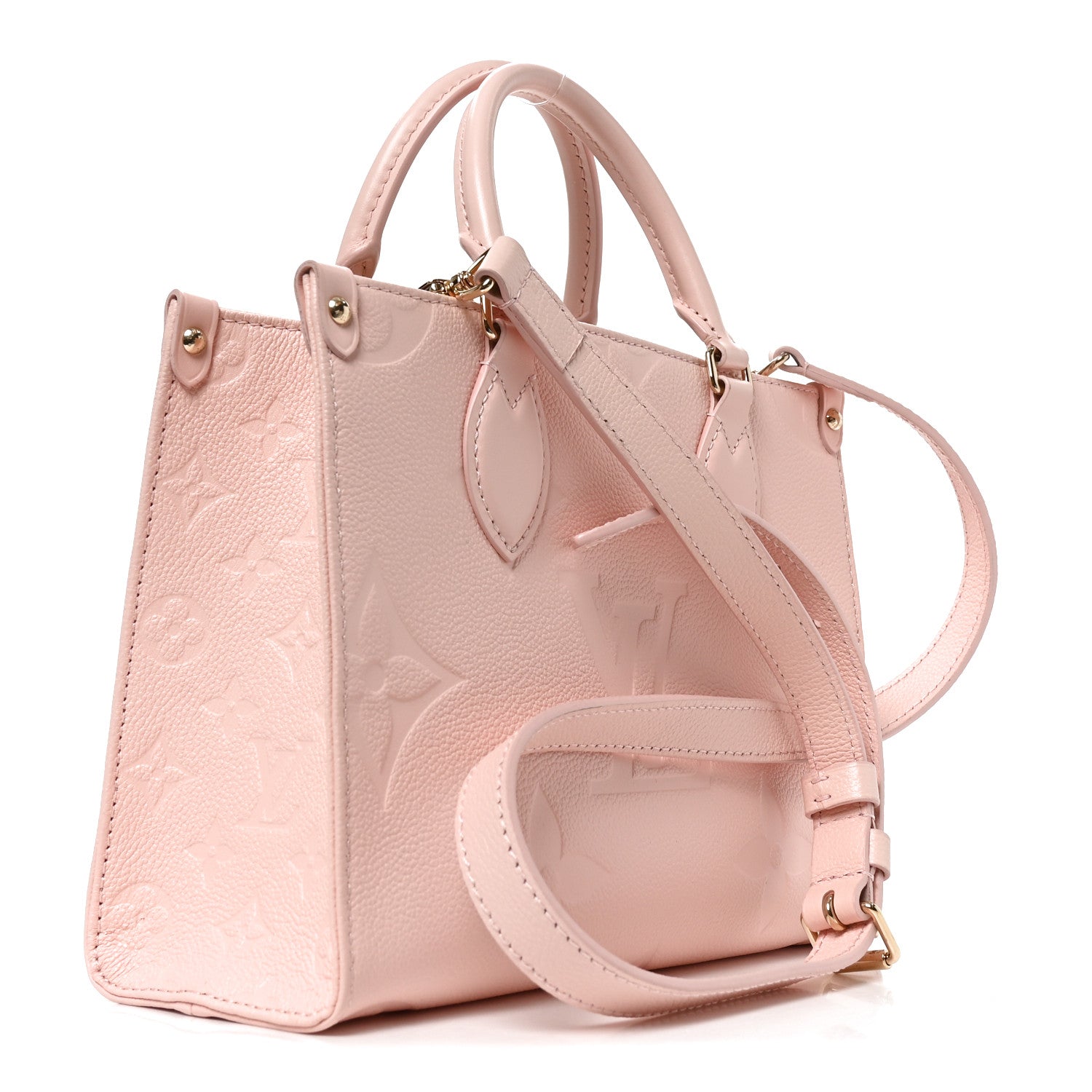 Louis Vuitton Empreinte Monogram Giant Onthego PM Opale Pink 3 of 9