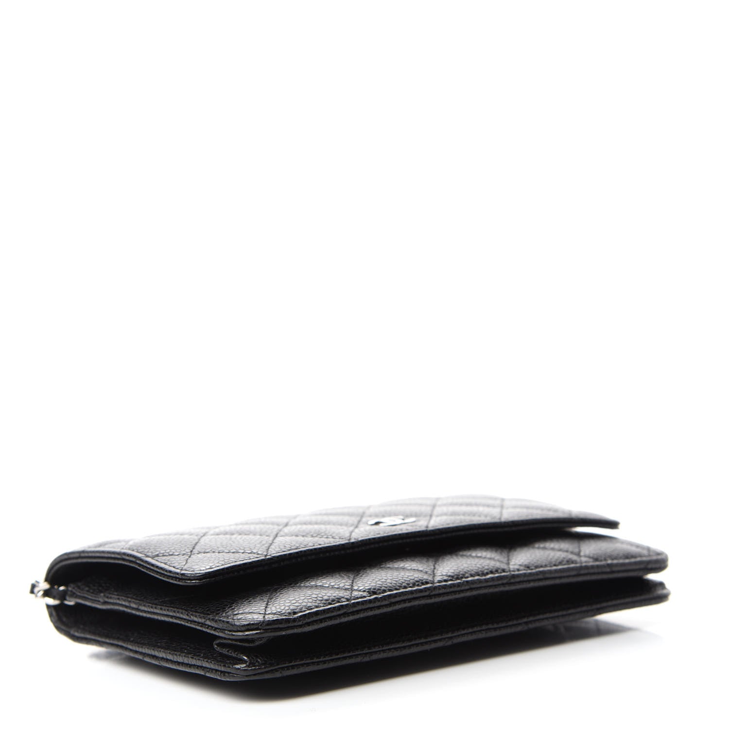 Chanel Caviar Quilted Wallet On Chain WOC Black 4 of 11