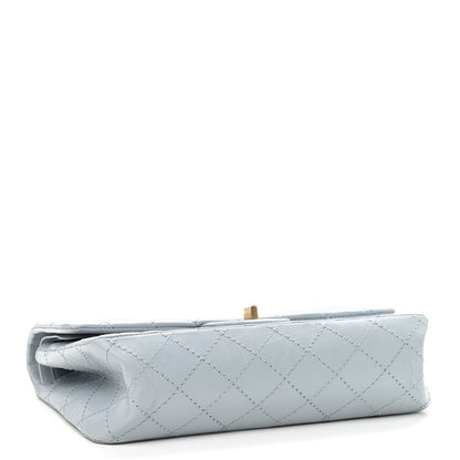 Chanel Aged Calfskin Quilted 2.55 Reissue 225 Flap Light Blue 4 of 9