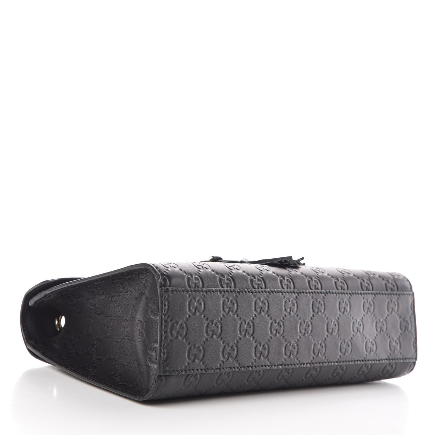 Guccissima Medium Emily Chain Shoulder Bag Black