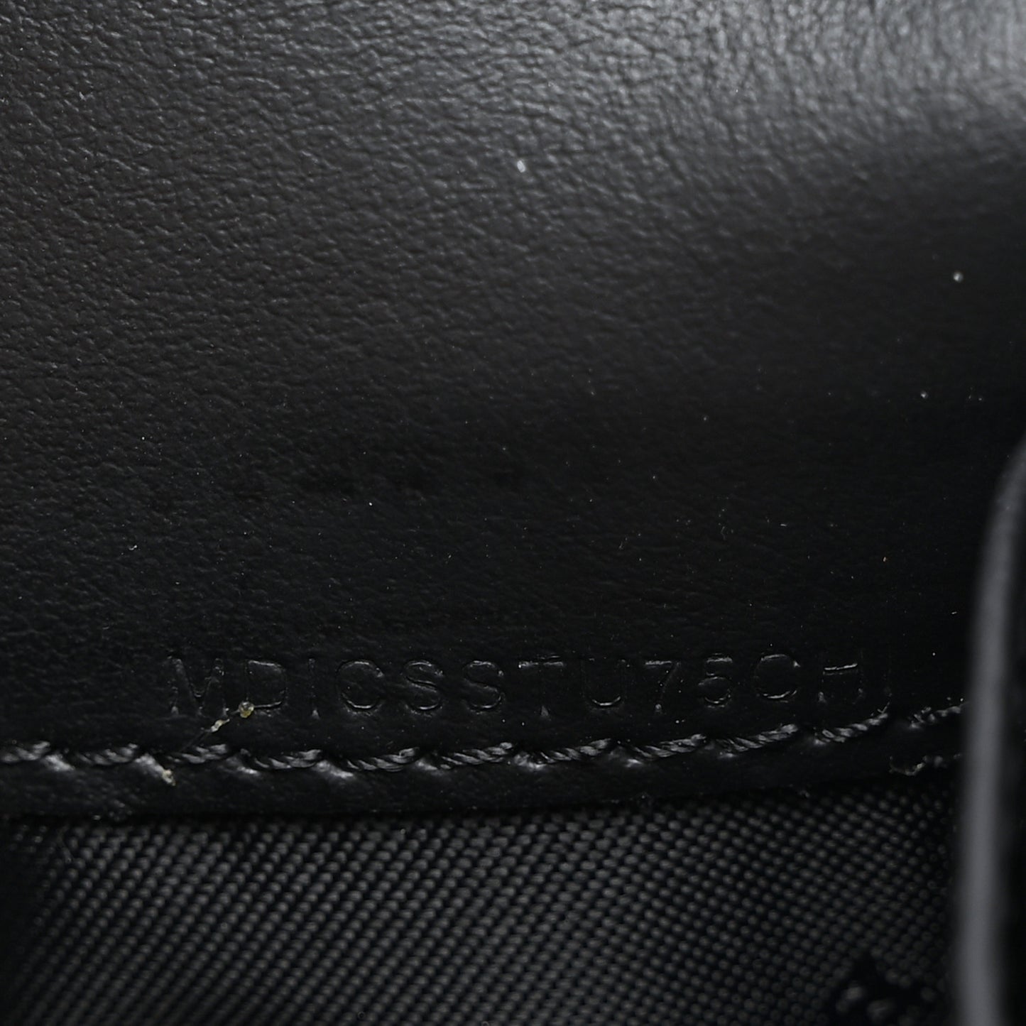 Calfskin Mini Vintage Check Harris Wallet Antique Yellow