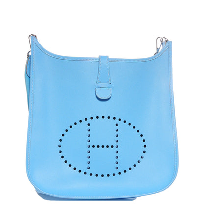 Hermes Epsom Evelyne III GM Celeste 1 of 16