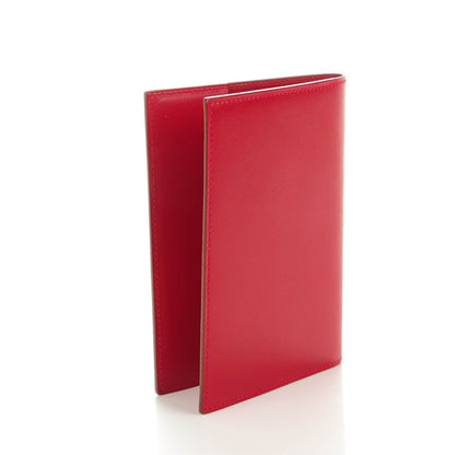 Hermes Tadelakt MC2 Magellan Passport Holder Rouge Vif 3 of 7