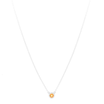 Tiffany Sterling Silver Citrine Elsa Peretti Color By The Yard Pendant Necklace 1 of 14