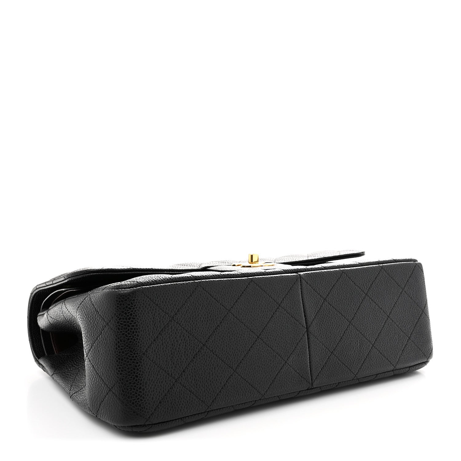 Chanel Caviar Quilted Jumbo Double Flap Black 4 of 10