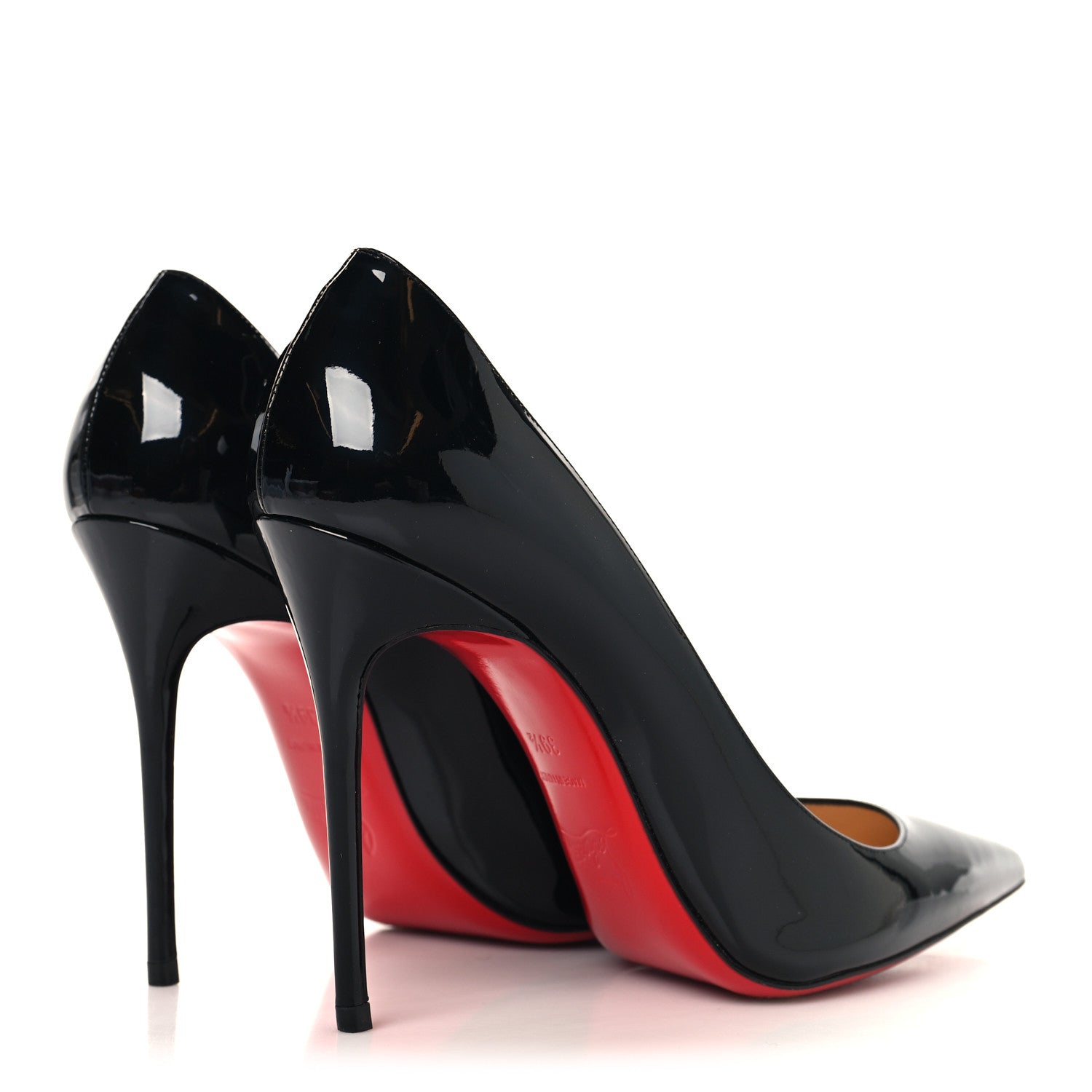 Christian Louboutin Patent So Kate 100 Pumps 39.5 Black 5 of 8