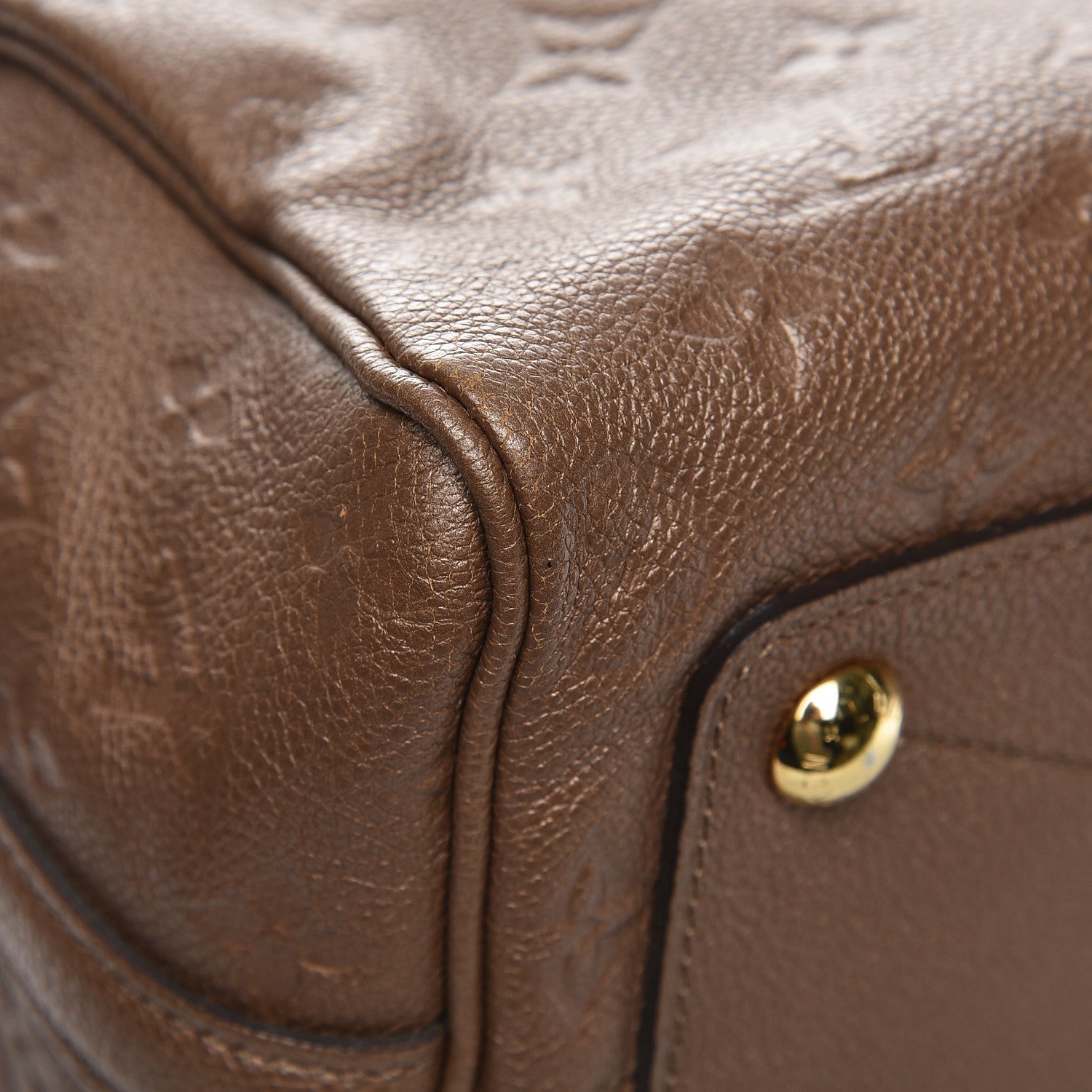 Louis Vuitton Empreinte Speedy Bandouliere 25 Bronze 10 of 13