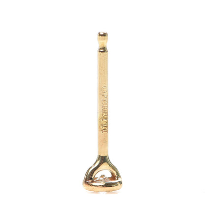 Tiffany 18K Yellow Gold Diamond .10ctw Elsa Peretti Diamonds By The Yard Earrings 4 of 6