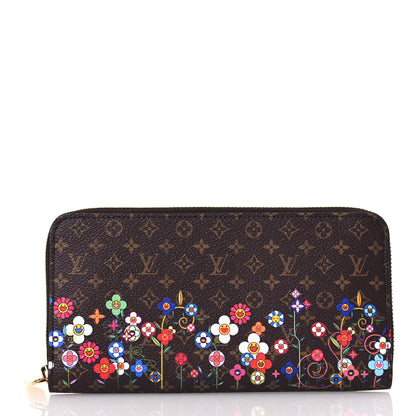 Louis Vuitton LV X TM Monogram Flowers Zippy Wallet 1 of 12