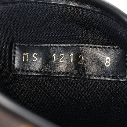 Louis Vuitton Calfskin Monogram Mens Rivoli High Top Sneakers 8 Black 8 of 9
