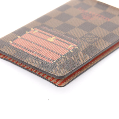 Louis Vuitton Damier Ebene Trunks and Locks Passport Cover 7 of 9