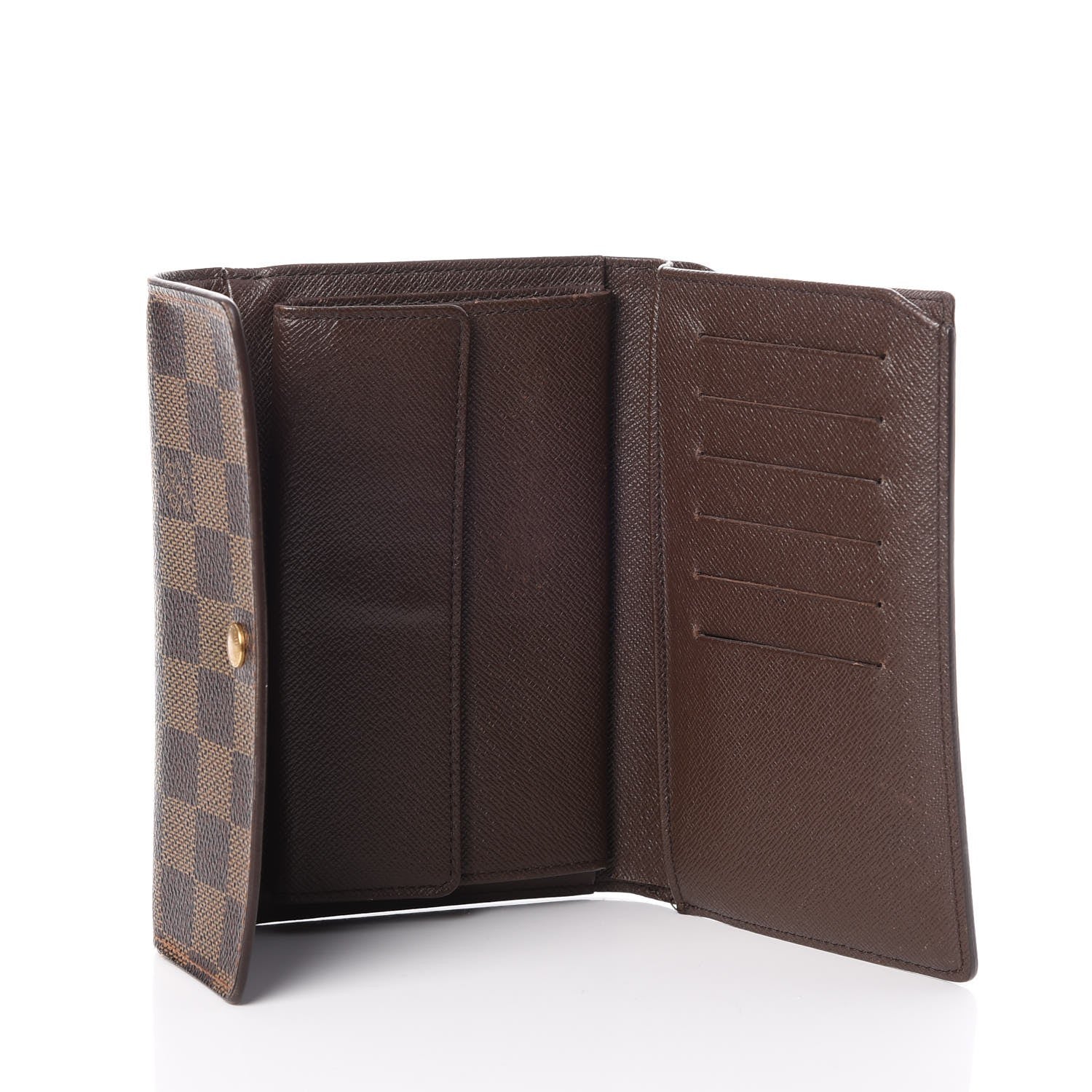 Louis Vuitton Damier Ebene Porte Tresor Etui Papier Wallet 5 of 12