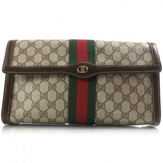 Vintage Monogram Signature Clutch