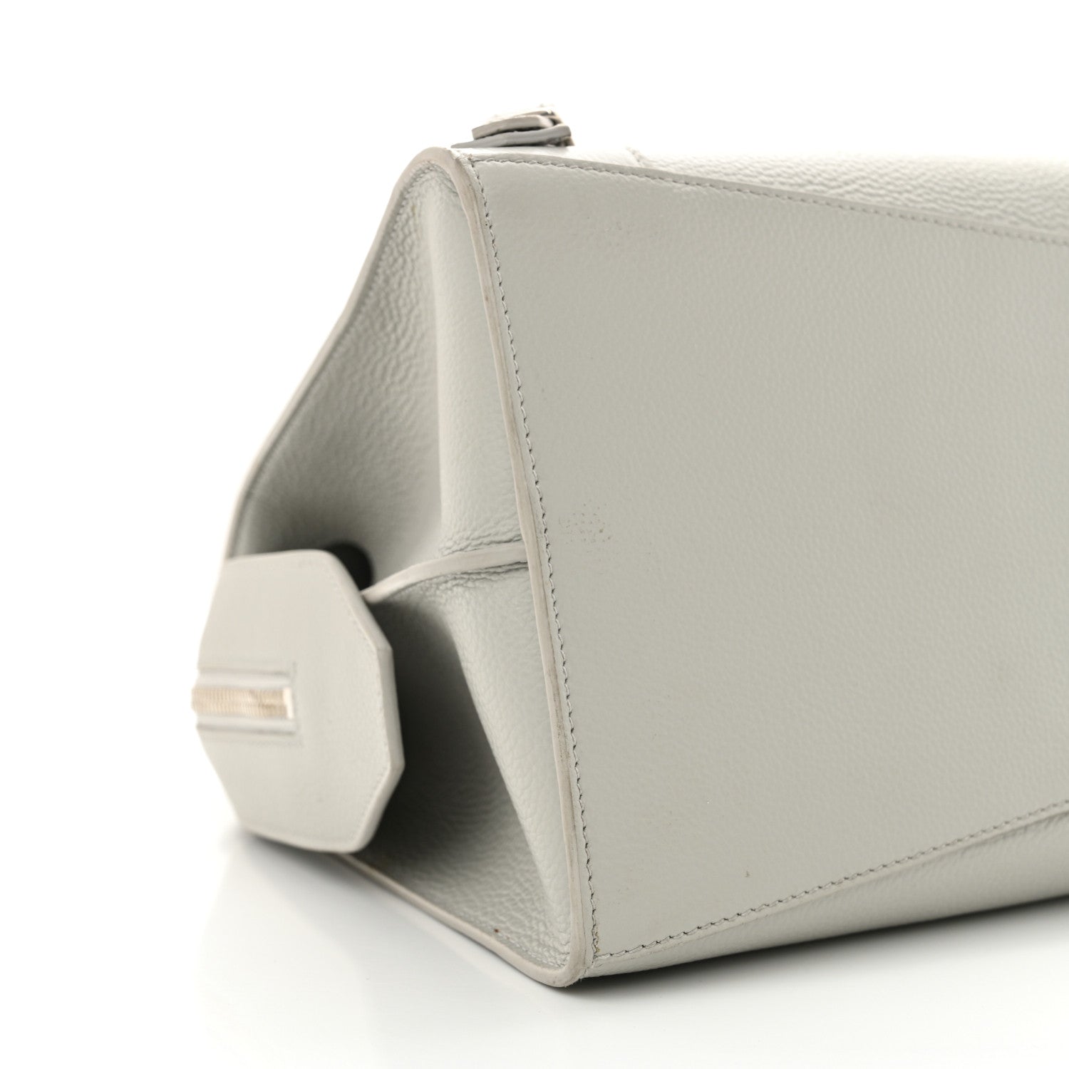 Balenciaga Grained Calfskin Silver Hardware Neo Classic City Light Grey 9 of 13