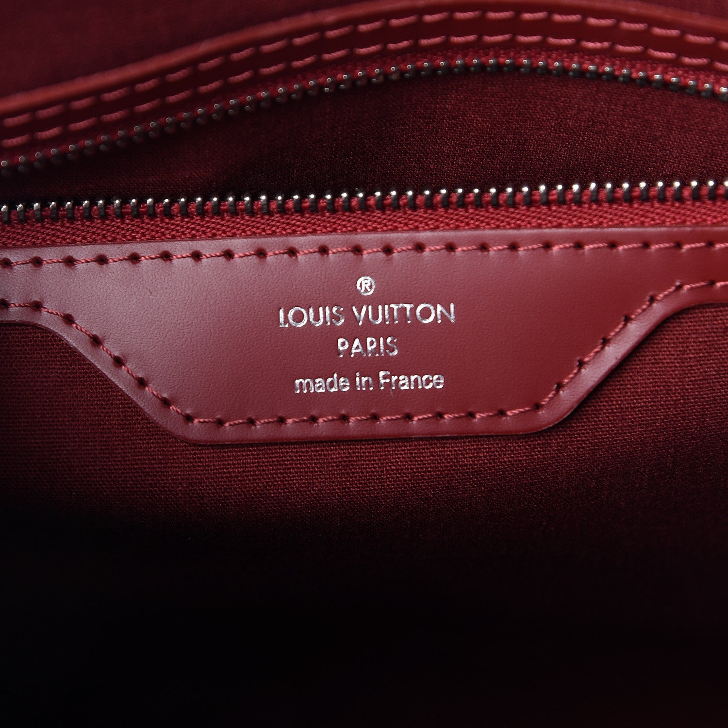 Louis Vuitton Epi Brea MM Rubis 6 of 11