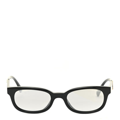 Chanel Acetate Square Crystal CC Sunglasses S2264 Black 2 of 7