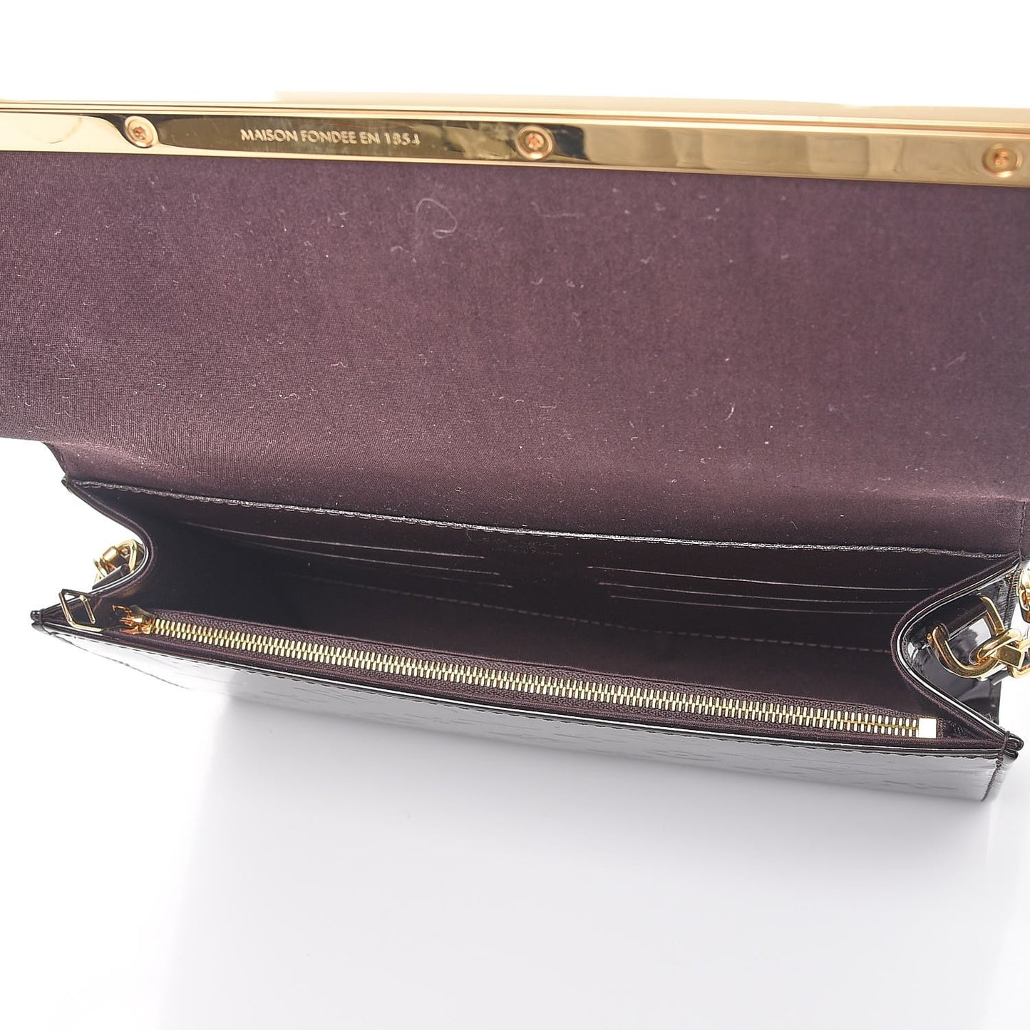 Vernis Ana Clutch Amarante