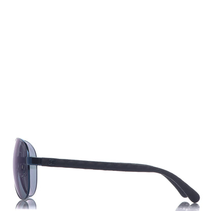 Chanel Pilot Summer Aviator Sunglasses 4204-Q Blue 3 of 8