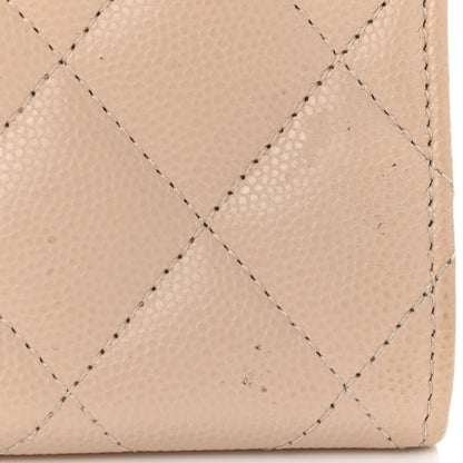 Chanel Caviar Pearl Quilted Coco Candy Wallet Beige 11 of 12