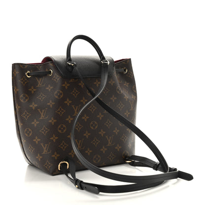 Louis Vuitton Monogram Montsouris PM Black 3 of 8