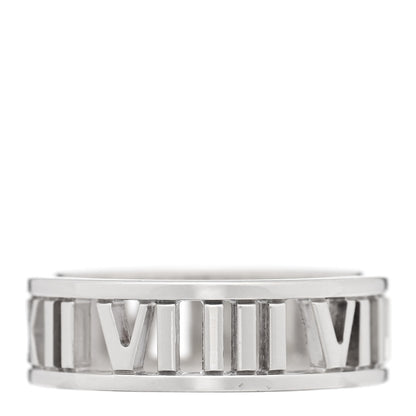 Tiffany Sterling Silver Wide Atlas Open Ring 60 9.25 1 of 4