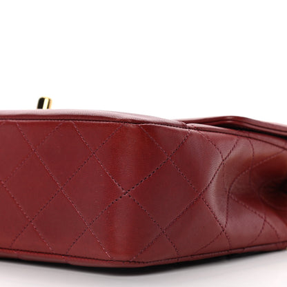 Chanel Lambskin Quilted Small Single Flap Red 9 of 14