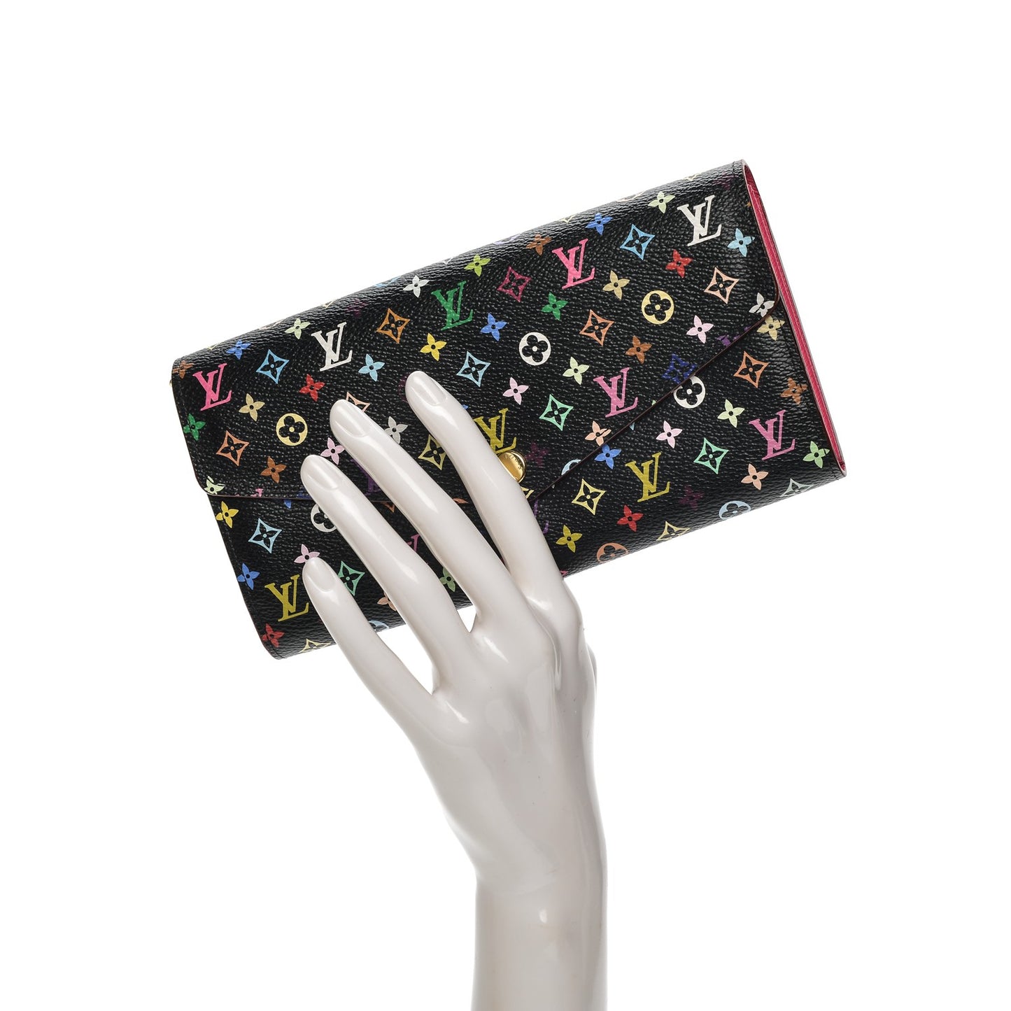 Monogram Multicolor Sarah Wallet NM Black Grenade