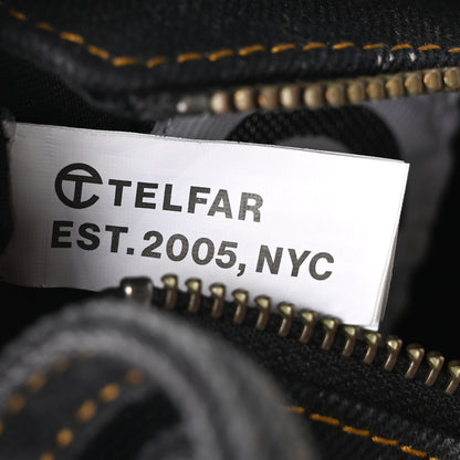 Telfar Denim Small Shopping Bag Black 7 of 10