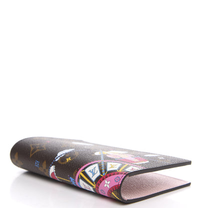 Louis Vuitton Monogram 2020 Christmas Animation Big Wheel Passport Cover Rose Ballerine 3 of 6