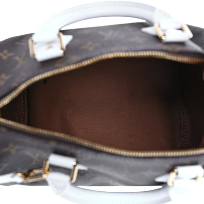 Louis Vuitton Monogram LV Match Speedy Bandouliere 25 White 5 of 11