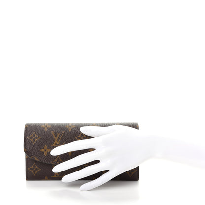 Louis Vuitton Monogram Emilie Wallet Fuchsia 2 of 8