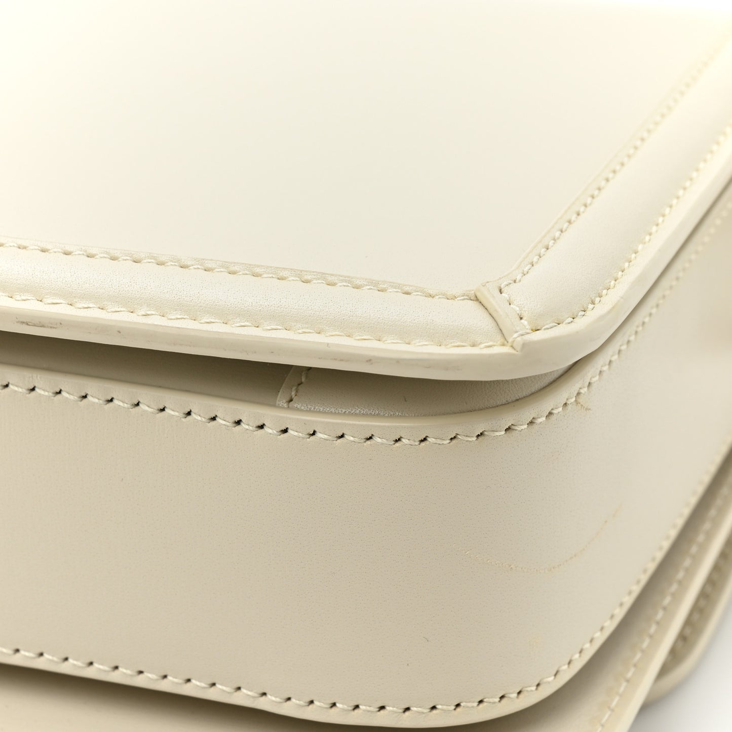 Box Calfskin Monogram Medium Solferino Satchel Crema Soft