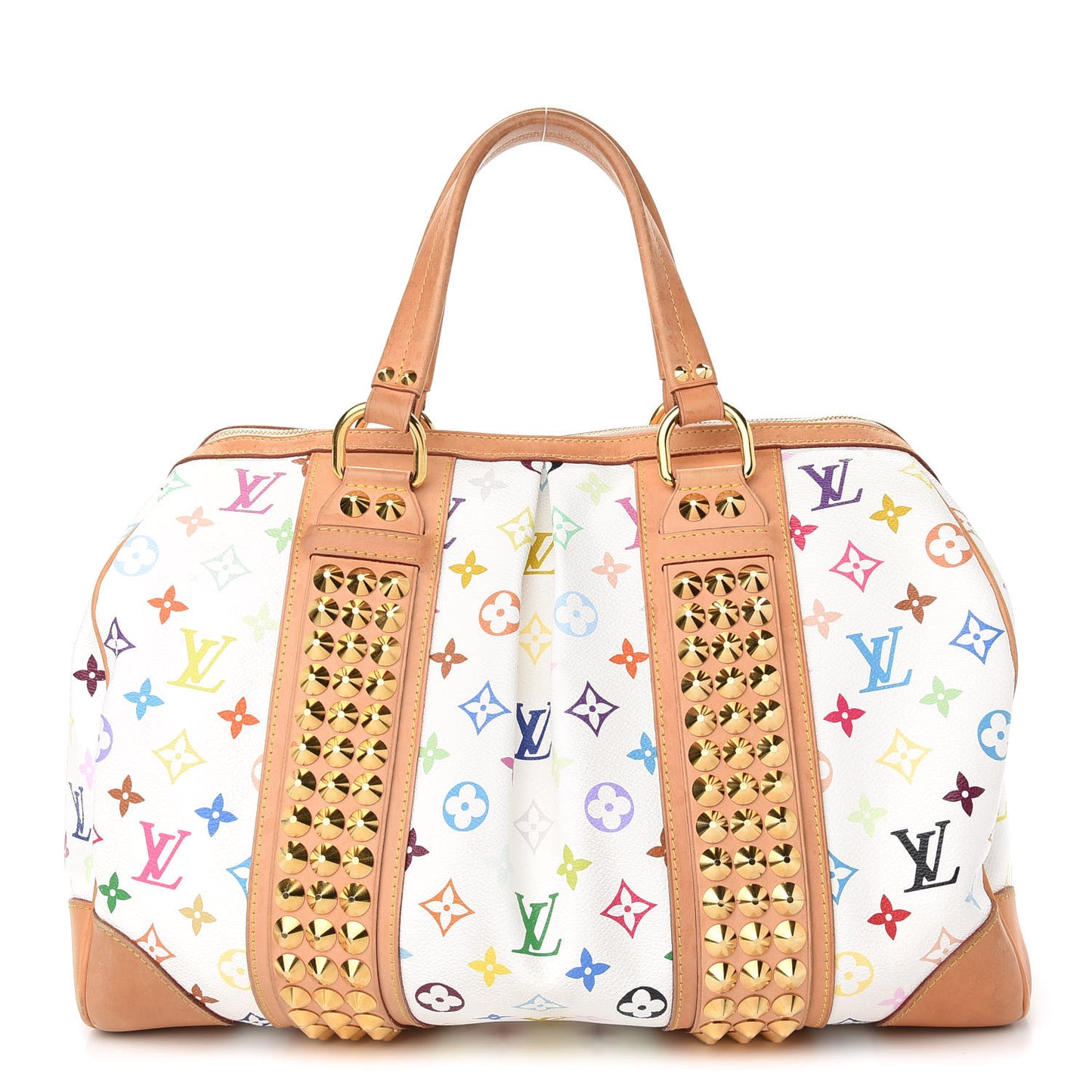 Monogram Multicolor Courtney GM White